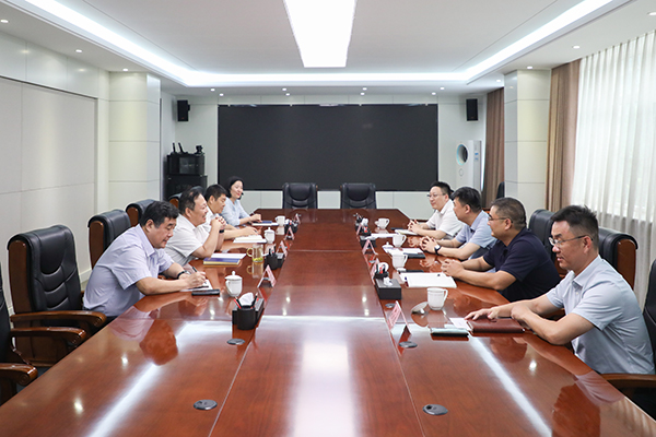 山东J9直营网集团孙冠军董事长一行赴天桥区拜访交流